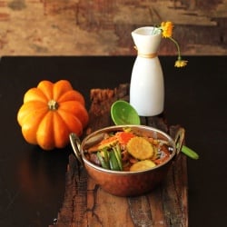Thai style coconut chicken curry