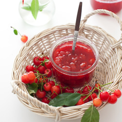Homemade Sour Cherry Jam