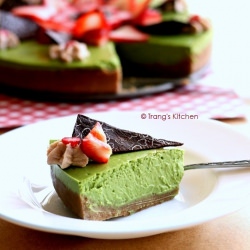 Matcha Green Tea cheesecake