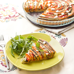 Spiral Veggie Tart