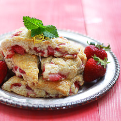 Strawberry Scones