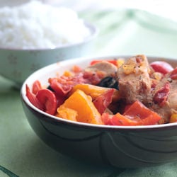 Chicken w/ peppers