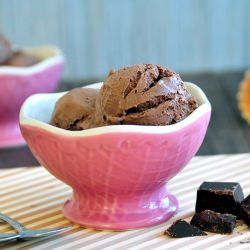 Dark Chocolate Ice Cream