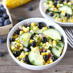 Blueberry Corn Salad