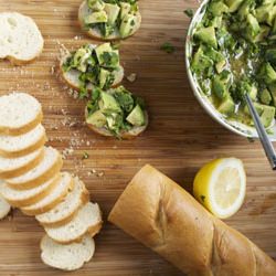 Avocado Bruschetta