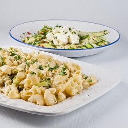 Broccoli Orecchiette and Courgette