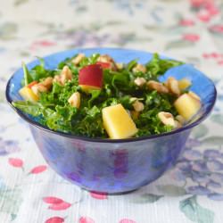 Kale and Nectarine Salad