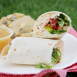 BLT Ranch Chicken Wraps