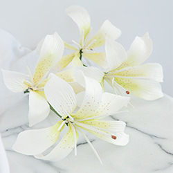 Tiger Lily Gumpaste Flowers
