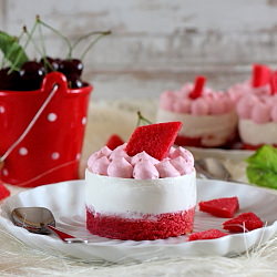 Panna Cotta Mini Cakes