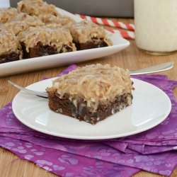 German Chocolate Brownies
