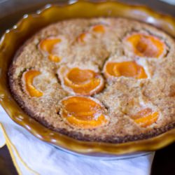 Apricot Hazelnut Pie
