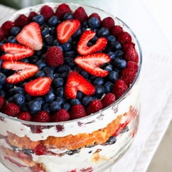 Triple Berry Trifle