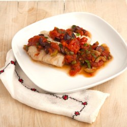 Broiled Fish w/ Puttanesca
