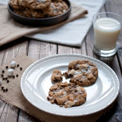Ooey, Gooey & Chewy S’mores Cookies