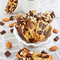 Chocolate Chunk Biscotti