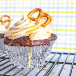 Chocolate Salted Caramel Cupcakes