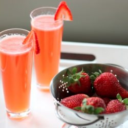 Strawberry St. Germain Cocktail