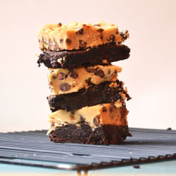 Brownie w/ Cookie Dough