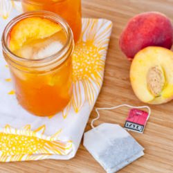 peach tea sparkler