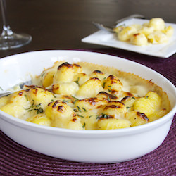 Gnocchi Macaroni and Cheese