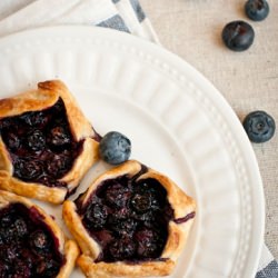 Mini Blueberry Galette