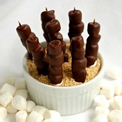Chocolate Covered Marshmallows