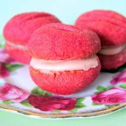 Raspberry Melting Moments