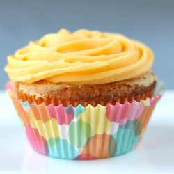 Passion Fruit and Vanilla Cupcakes