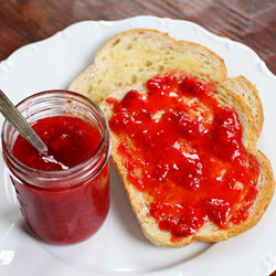 strawberry freezer jam