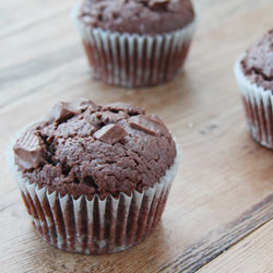 Milk Chocolate Chunk Muffins