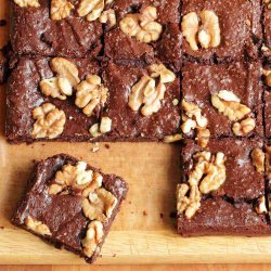 Very chocolatey brownies
