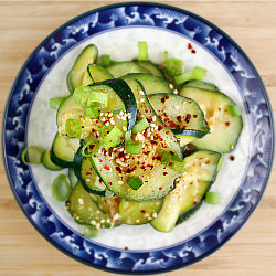 Hobak Namul (Stir-Fried Zucchini)