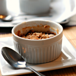 Ginger Rhubarb Crisp
