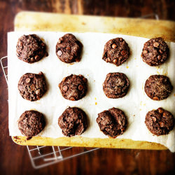 Mini Chocolate Fudge Scones