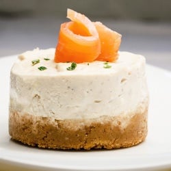 Smoked Salmon Cheesecake