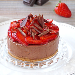 No Bake Chocolate Cheesecake