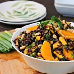 Black Rice Salad with Mango