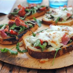 Open-Faced Vegetable Melts