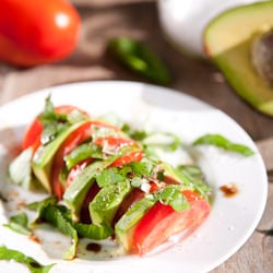 Vegan Caprese Salad
