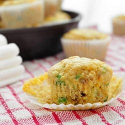 Jalapeño Cheddar Corn Muffins
