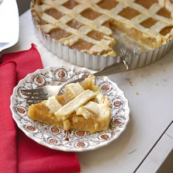 Apple Cider Custard Tart