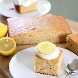 Whole Grain Lemonade Cake