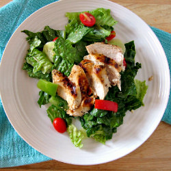 Grilled Italian Chicken Salad