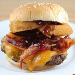 Grilled Western Burgers