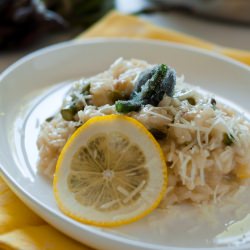 Lemon Risotto with Asparagus