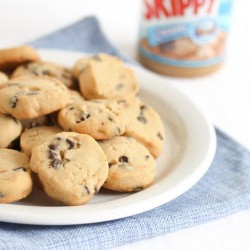 Peanut Butter Shortbread Cookies