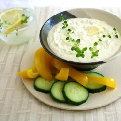 Lemon Thyme Artichoke Dip