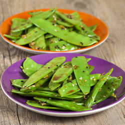 Sesame Snow Pea Salad