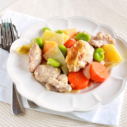 Chicken Broad Bean Casserole